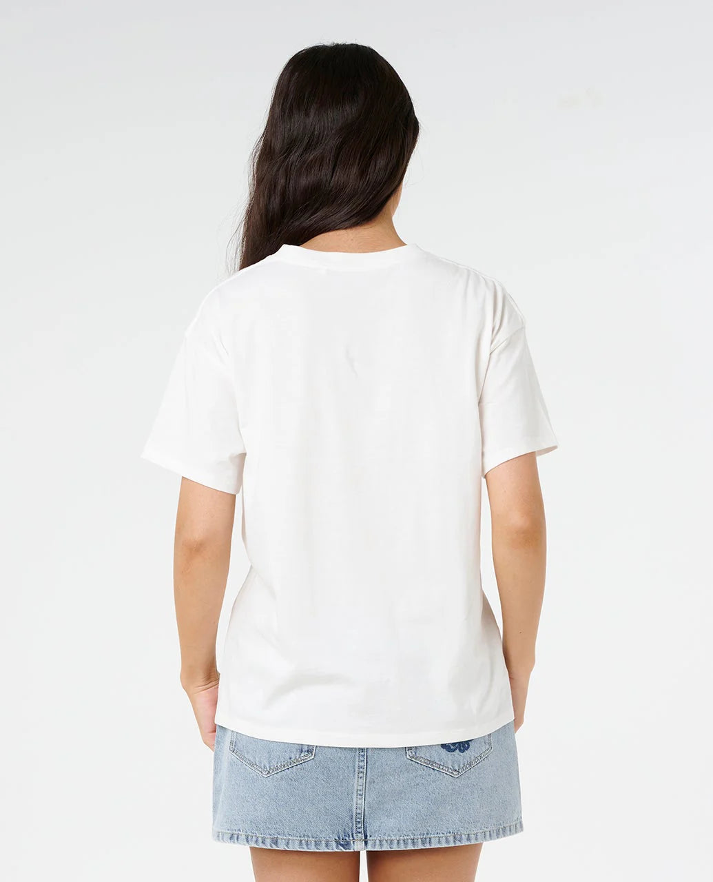 Rip Curl Women's Half Moon Bay Relaxed Tee - Bone - Sun Diego Boardshop
