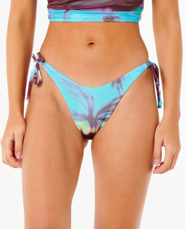 Rip Curl Hidden Isles Tie Side Skimpy Bikini Bottom - Blue 0070 - Sun Diego Boardshop