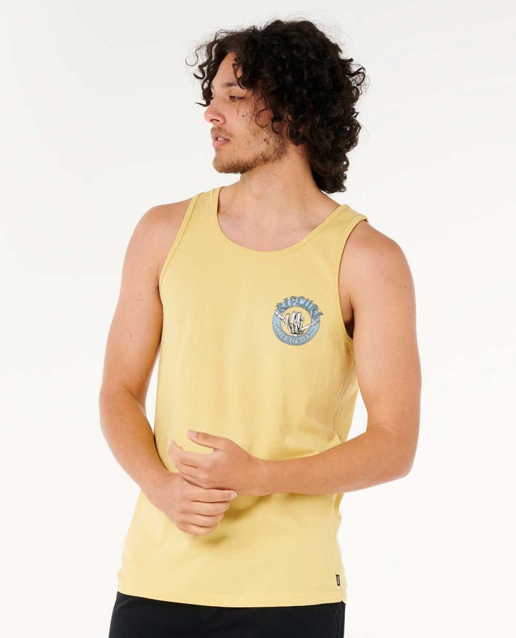 Rip Curl Shred Till Tank - 8264 Washed Black - Sun Diego Boardshop