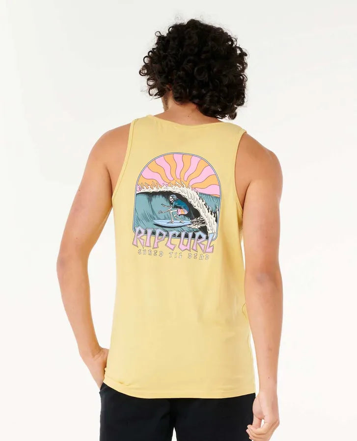Rip Curl Shred Till Tank - Straw - Sun Diego Boardshop