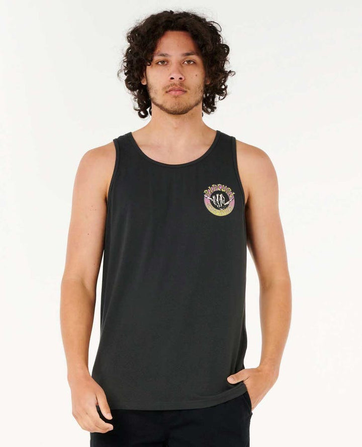 Rip Curl Shred Till Tank - 8264 Washed Black - Sun Diego Boardshop