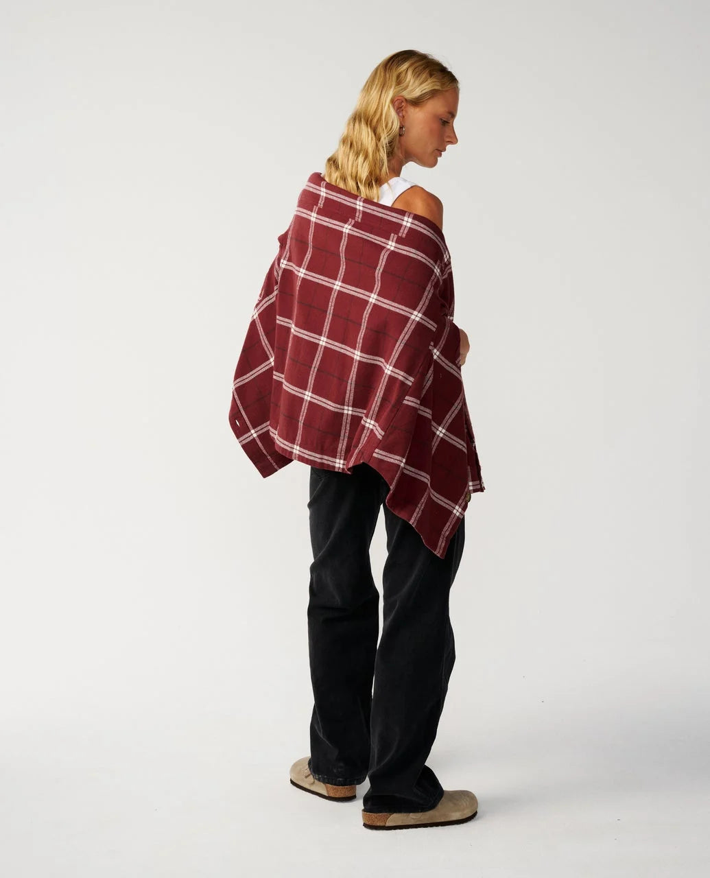 Rip Curl Women's Venture Flannel Shirt - Dark Plum