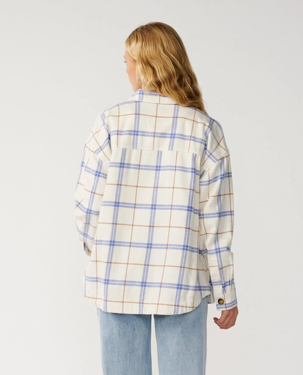 Rip Curl Women's Venture Flannel Shirt - Bone - Sun Diego Boardshop