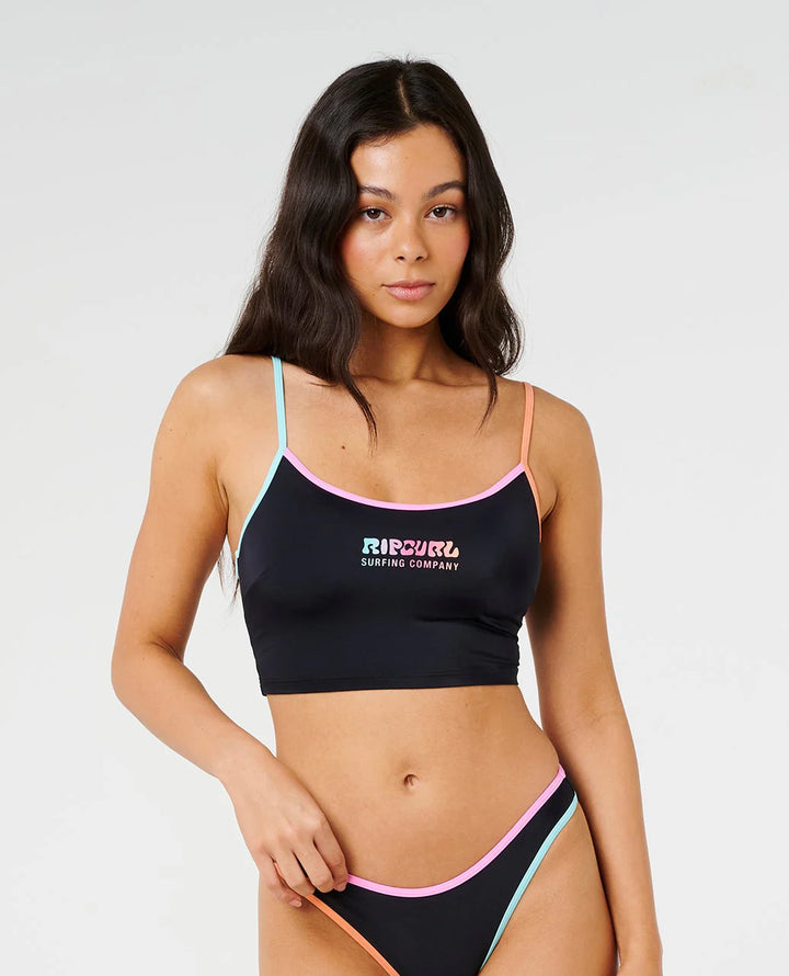 Rip Curl Women's Surf Puff Tank - Black - Sun Diego Boardshop