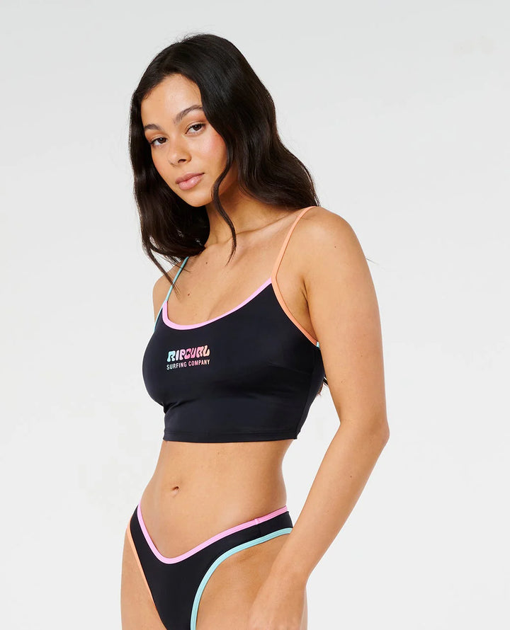Rip Curl Women's Surf Puff Tank - Black - Sun Diego Boardshop