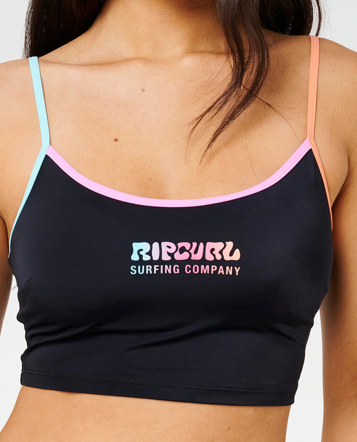 Rip Curl Women's Surf Puff Tank - Black - Sun Diego Boardshop