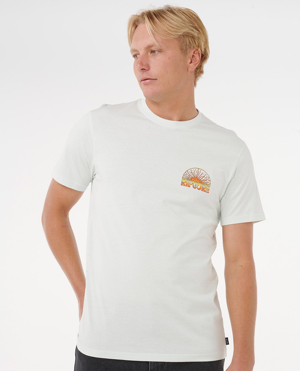 Rip Curl Grateful Shred Standard Tee - Green Mist - Sun Diego Boardshop