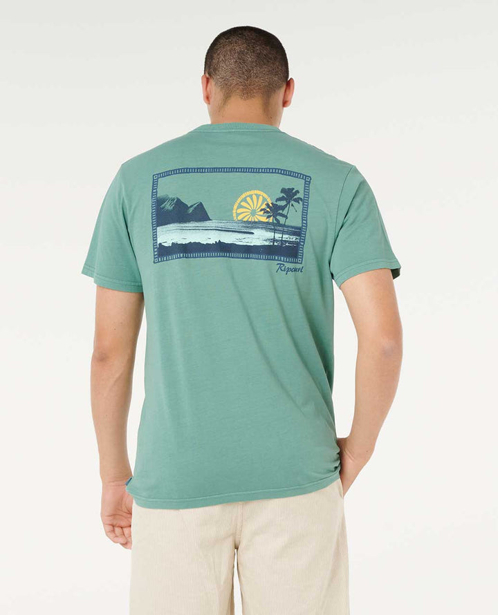 Rip Curl Mod Cali Sunset Tee - Blue Slate