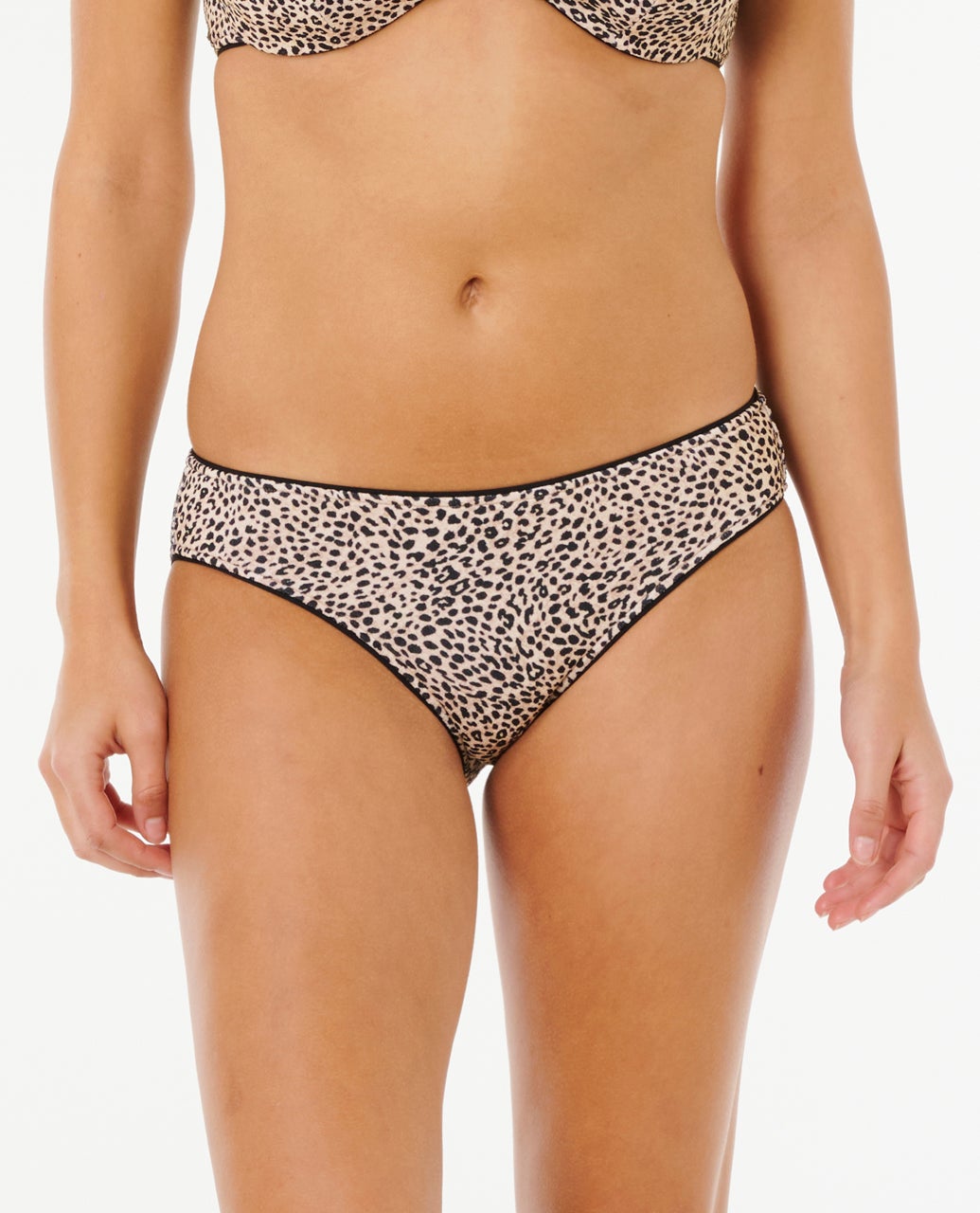 Rip Curl Coastal Instinct Full Coverage Bikini Bottom - Black 0090 - Sun Diego Boardshop