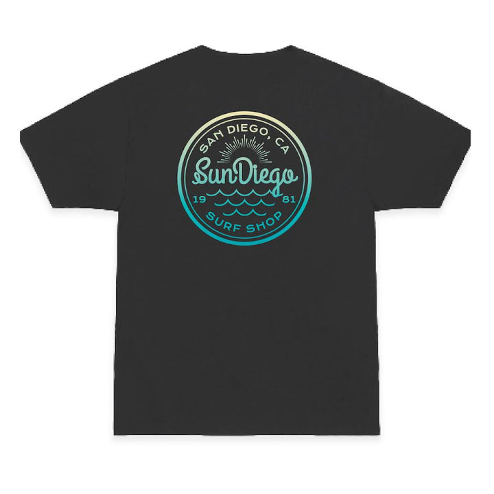 Sun Diego WellRounded Tee - VINTAGE BLACK - Sun Diego Boardshop