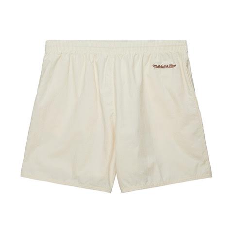 Mitchell & Ness San Diego Padres Team Heritage Woven Shorts - CREAM - Sun Diego Boardshop