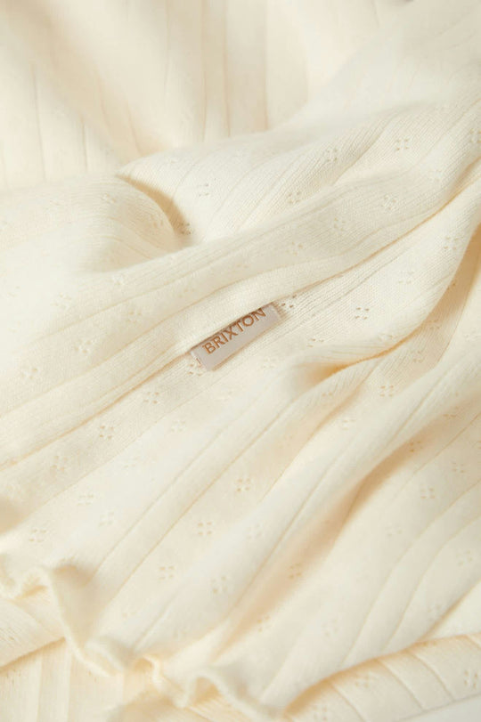 Brixton Dolly Slim Knit T-Shirt - Off White - Sun Diego Boardshop