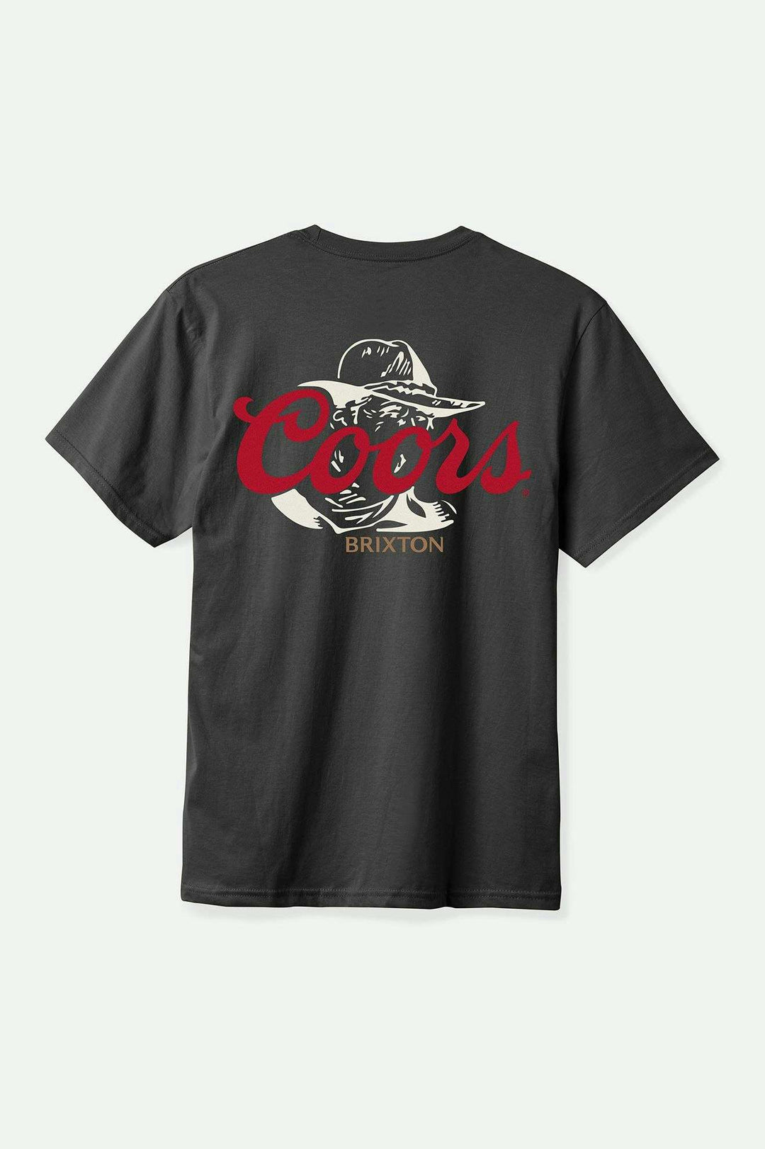 Brixton Coors Wayne S/S Standard T-Shirt - BLACK - Sun Diego Boardshop