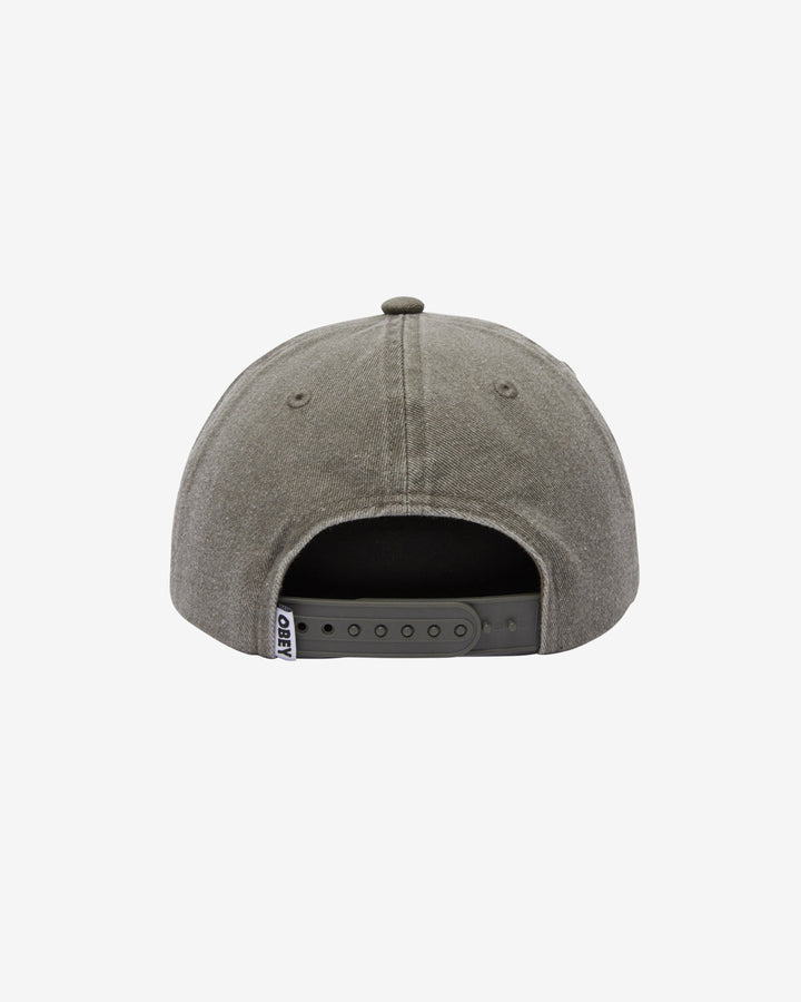 Obey PIGMENT POSSE 6 PANEL SNAPBACK - PIGMENT OLIVE - Sun Diego Boardshop