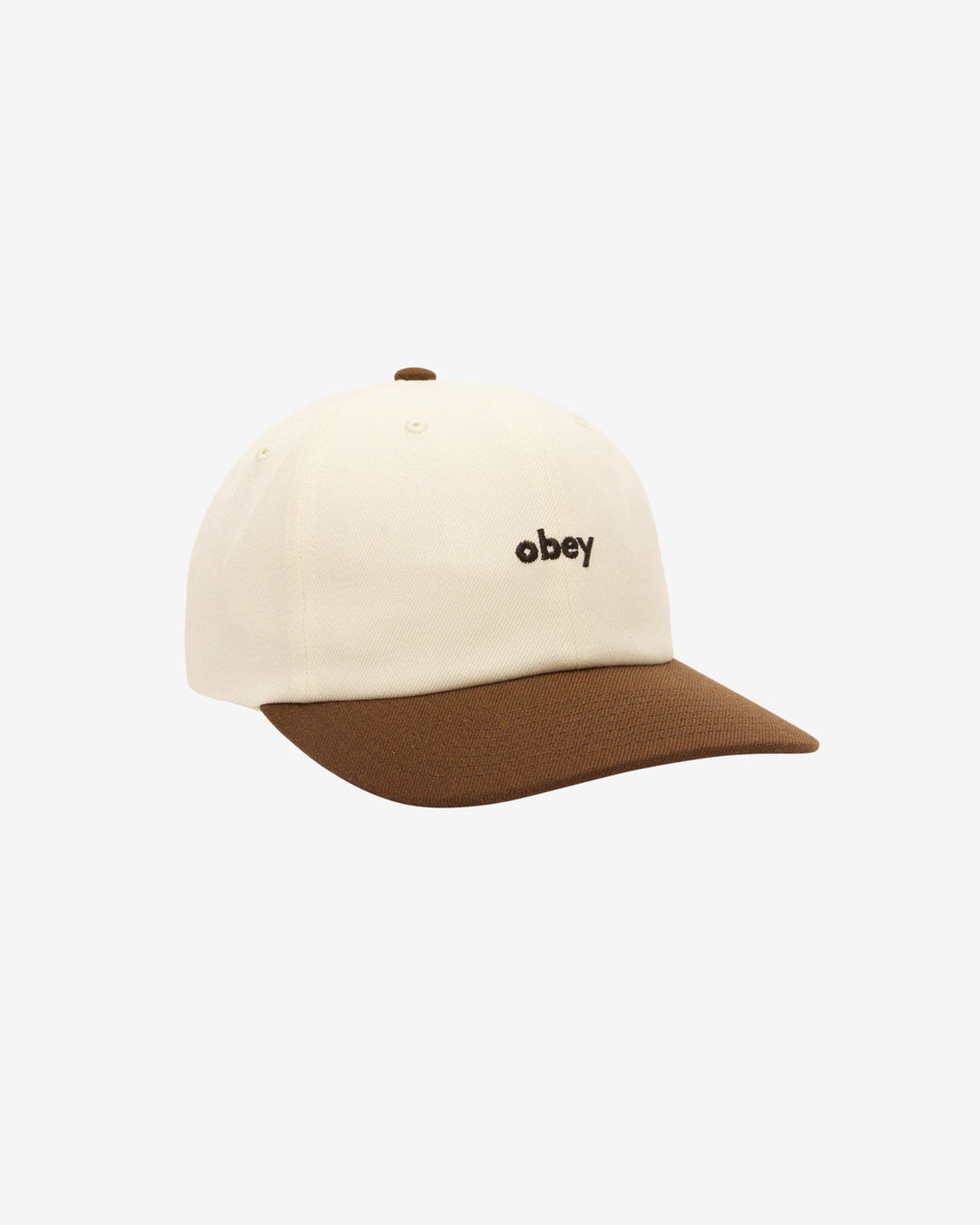 Obey 2-TONE 6 PANEL SNAPBACK - UNBLEACHED MULTI - Sun Diego Boardshop