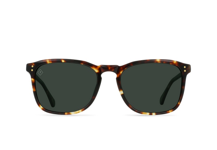 RAEN Wiley Sunglasses - BRINDLE TORT/GREEN POLAR - Sun Diego Boardshop