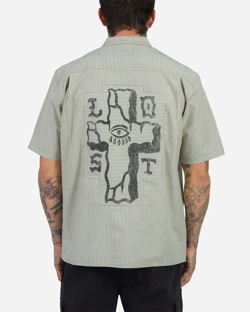 Lost ENTERPRISES Overtime Woven - VINTAGE WHITE - Sun Diego Boardshop