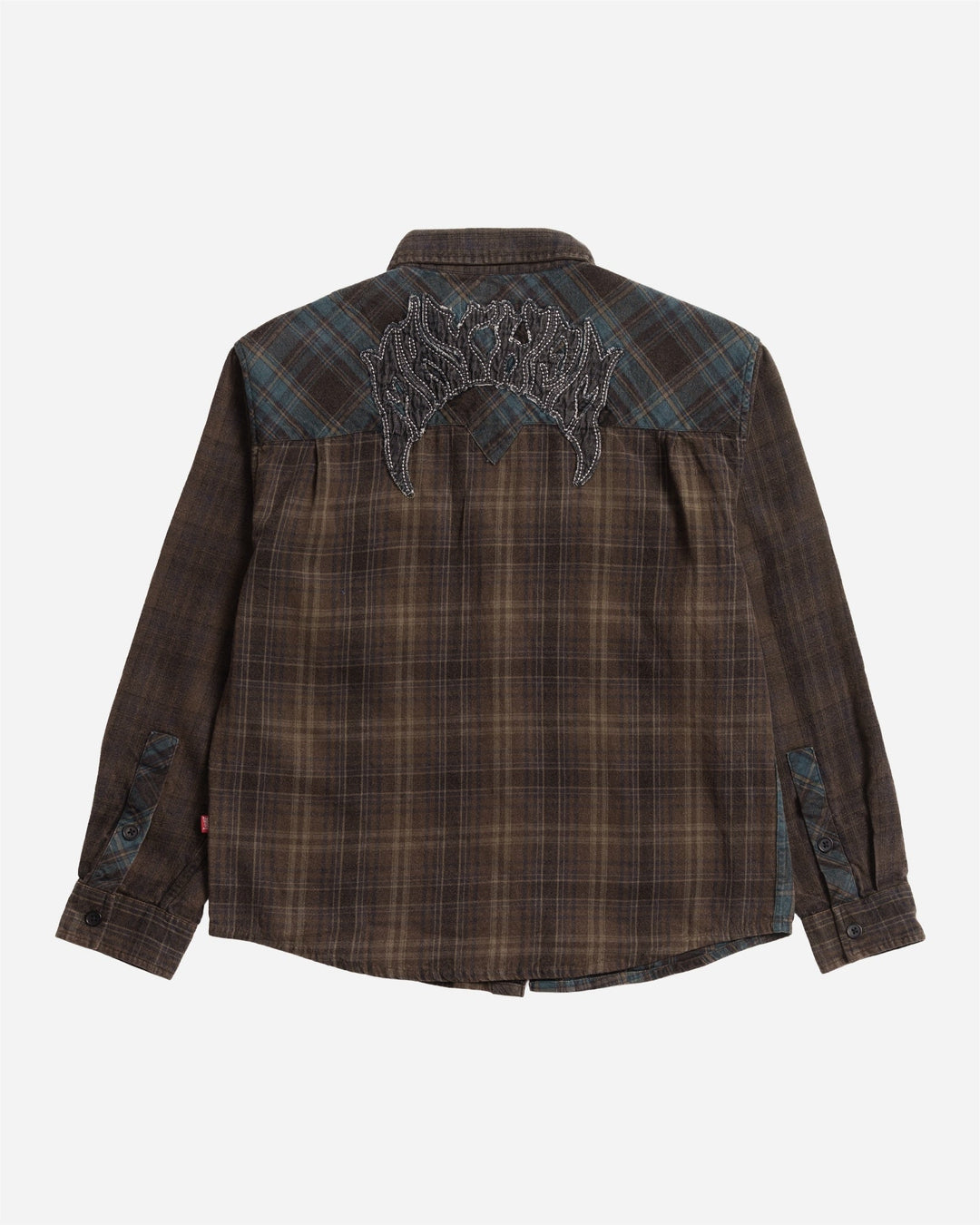 Lost Men's Mayhem Mix Flannel Black - Black - Sun Diego Boardshop