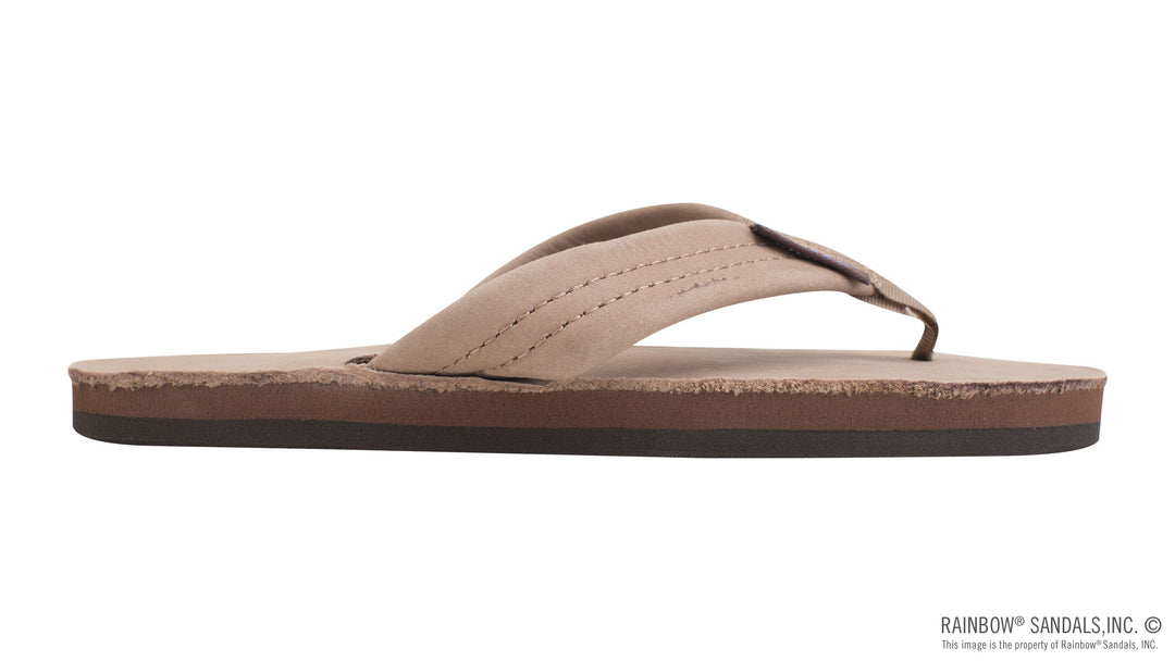 Rainbow Kids Kids Premier Leather 1" Strap - Dark Brown - Sun Diego Boardshop