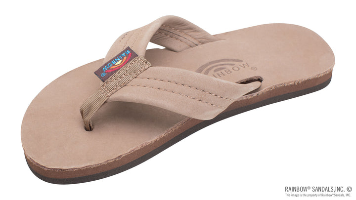 Rainbow Kids Premier Leather 1" Strap - Dark Brown - Sun Diego Boardshop