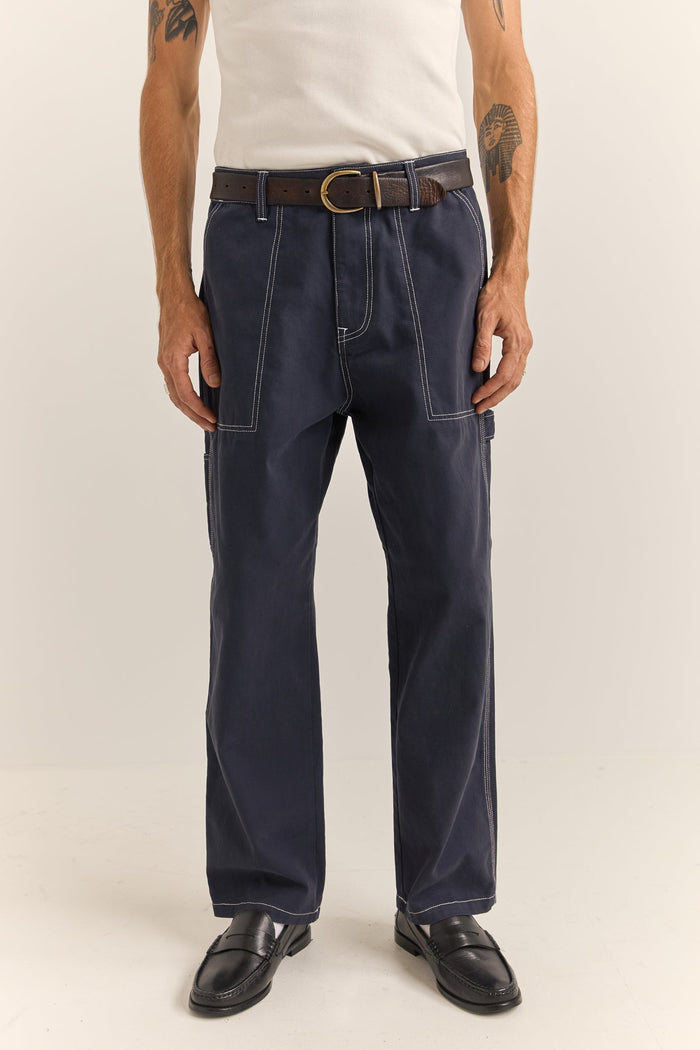 Rhythm Carpenter Canvas Pant - INDIGO - Sun Diego Boardshop