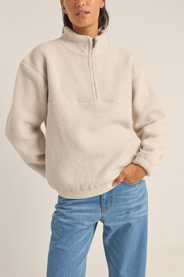 Rhythm Sherpa 1-4 Fleece - OAT - Sun Diego Boardshop