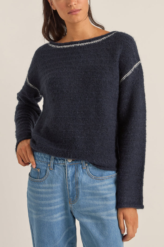 Rhythm Baklava Knit - NAVY - Sun Diego Boardshop