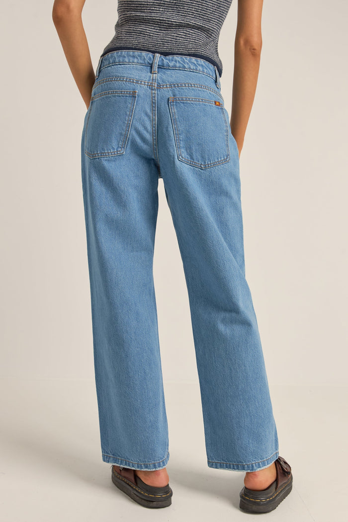 Rhythm Washed Out Denim Pant - BLUE - Sun Diego Boardshop