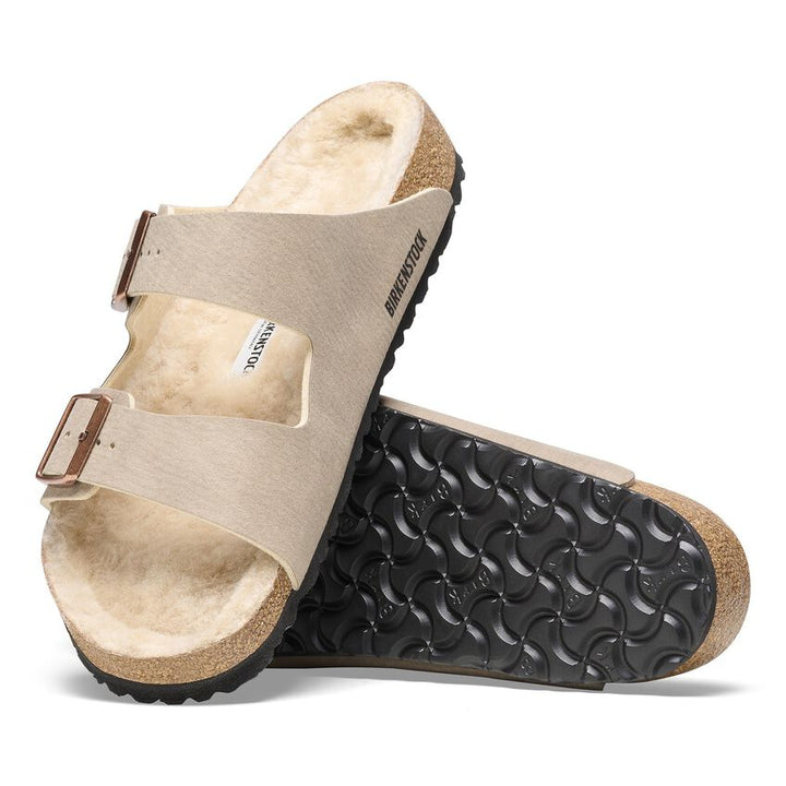 Birkenstock Arizona Shearling - DESERT GRAY TAUPE/SANDCASTLE - Sun Diego Boardshop