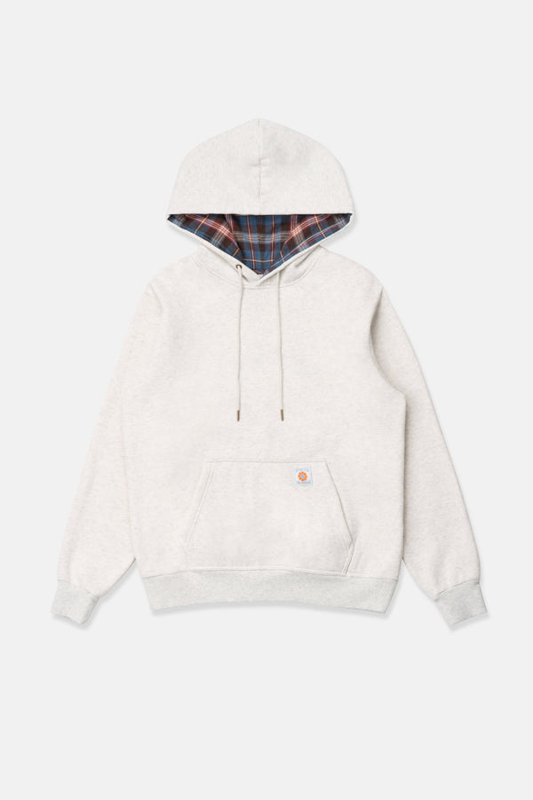 Rhythm Flannel Fleece Hood Ecru - Ecru