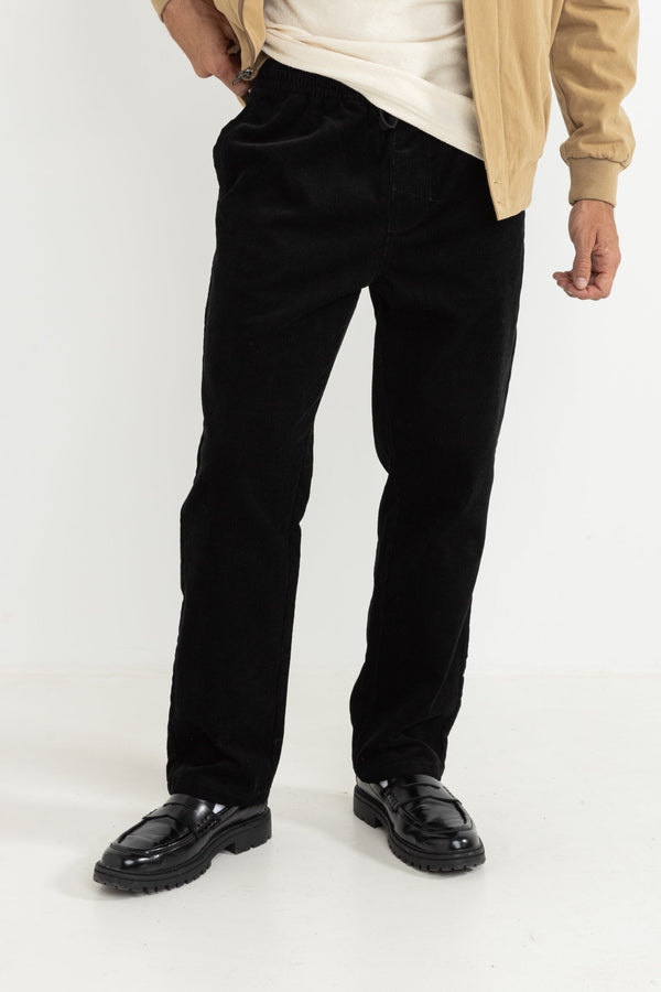 Rhythm Cord Jam Pant - Black