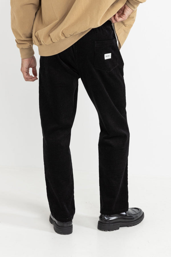 Rhythm Cord Jam Pant - Black