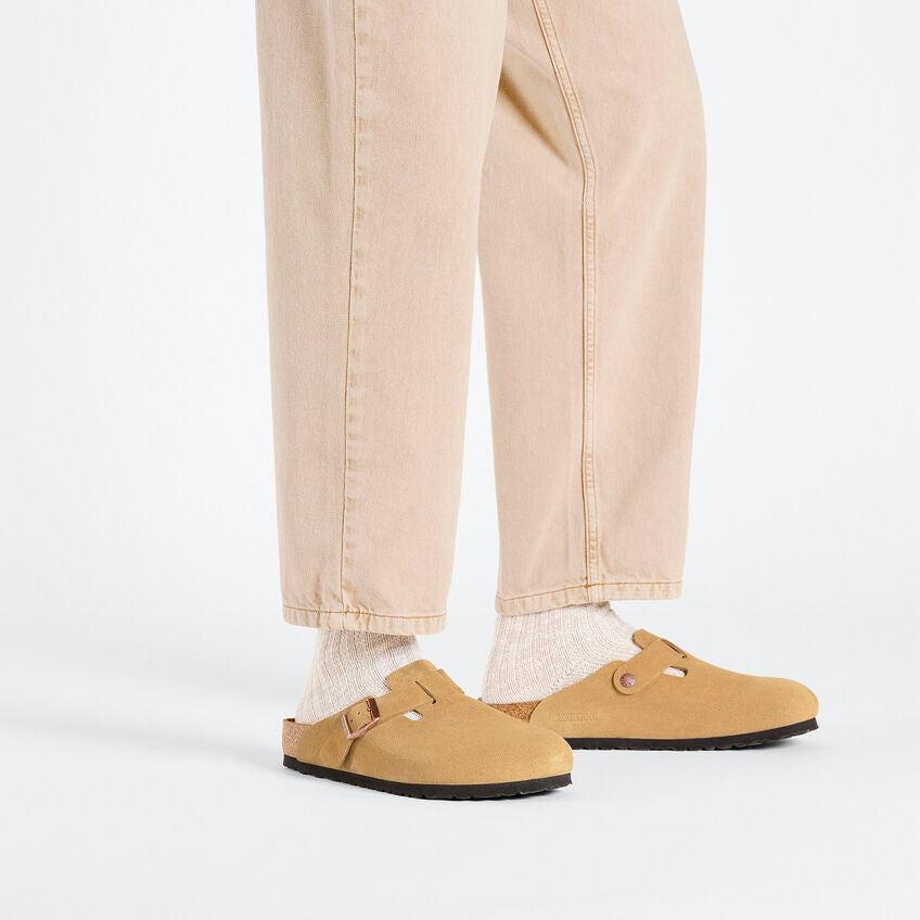 Birkenstock Boston - LATTE CREAM - Sun Diego Boardshop