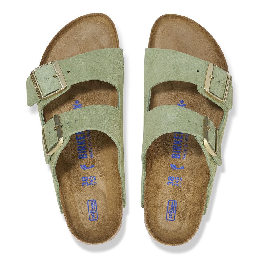 Birkenstock Arizona Soft Footbed - GREEN TEA - Sun Diego Boardshop