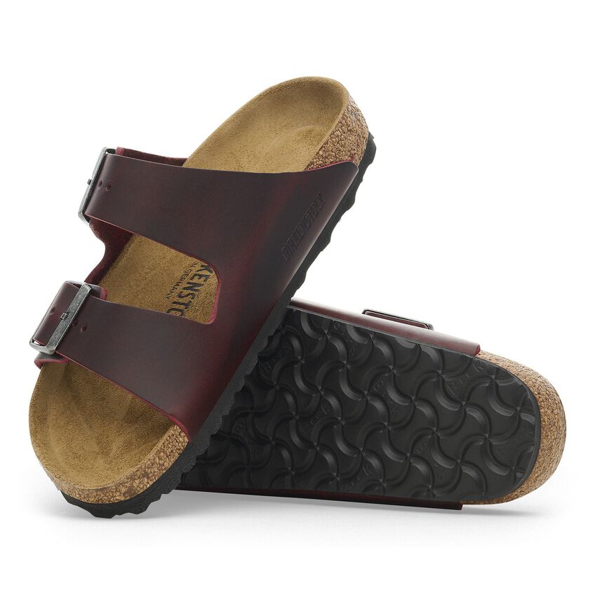 Birkenstock Arizona Oiled Leather - ZINFANDEL - Sun Diego Boardshop