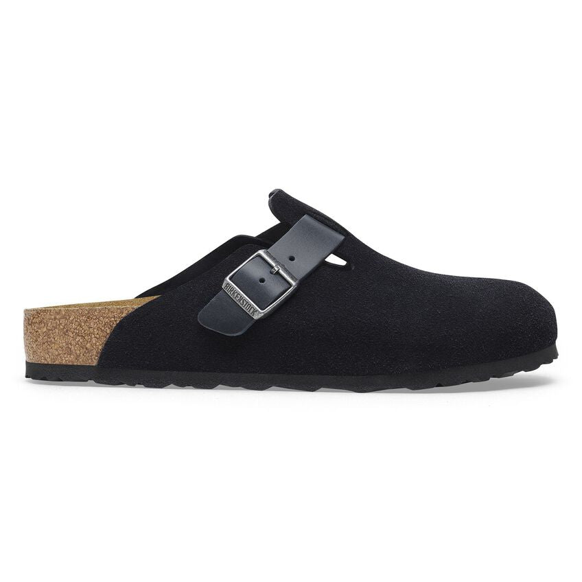 Birkenstock Boston Mixed Leather - MIDNIGHT - Sun Diego Boardshop