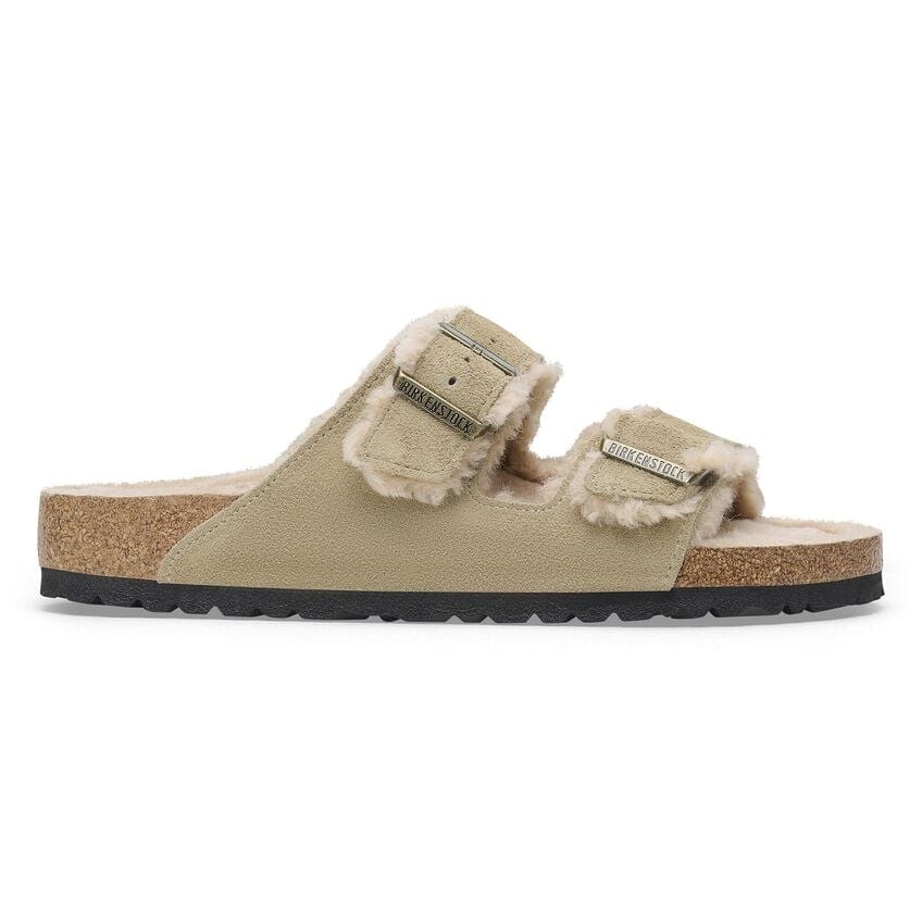 Birkenstock Arizona Shearling - TAUPE - Sun Diego Boardshop