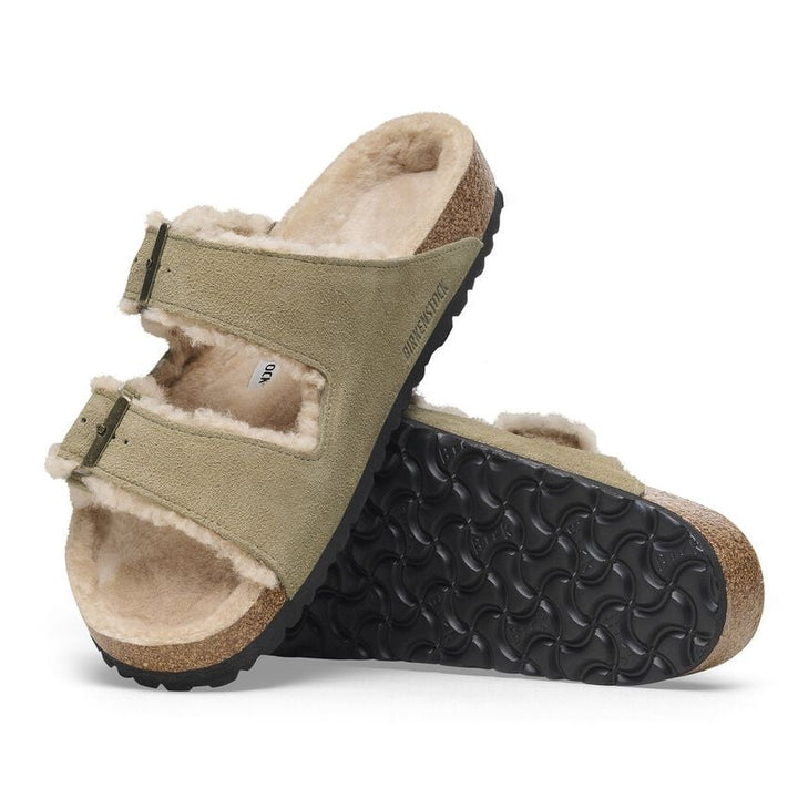 Birkenstock Arizona Shearling - TAUPE - Sun Diego Boardshop