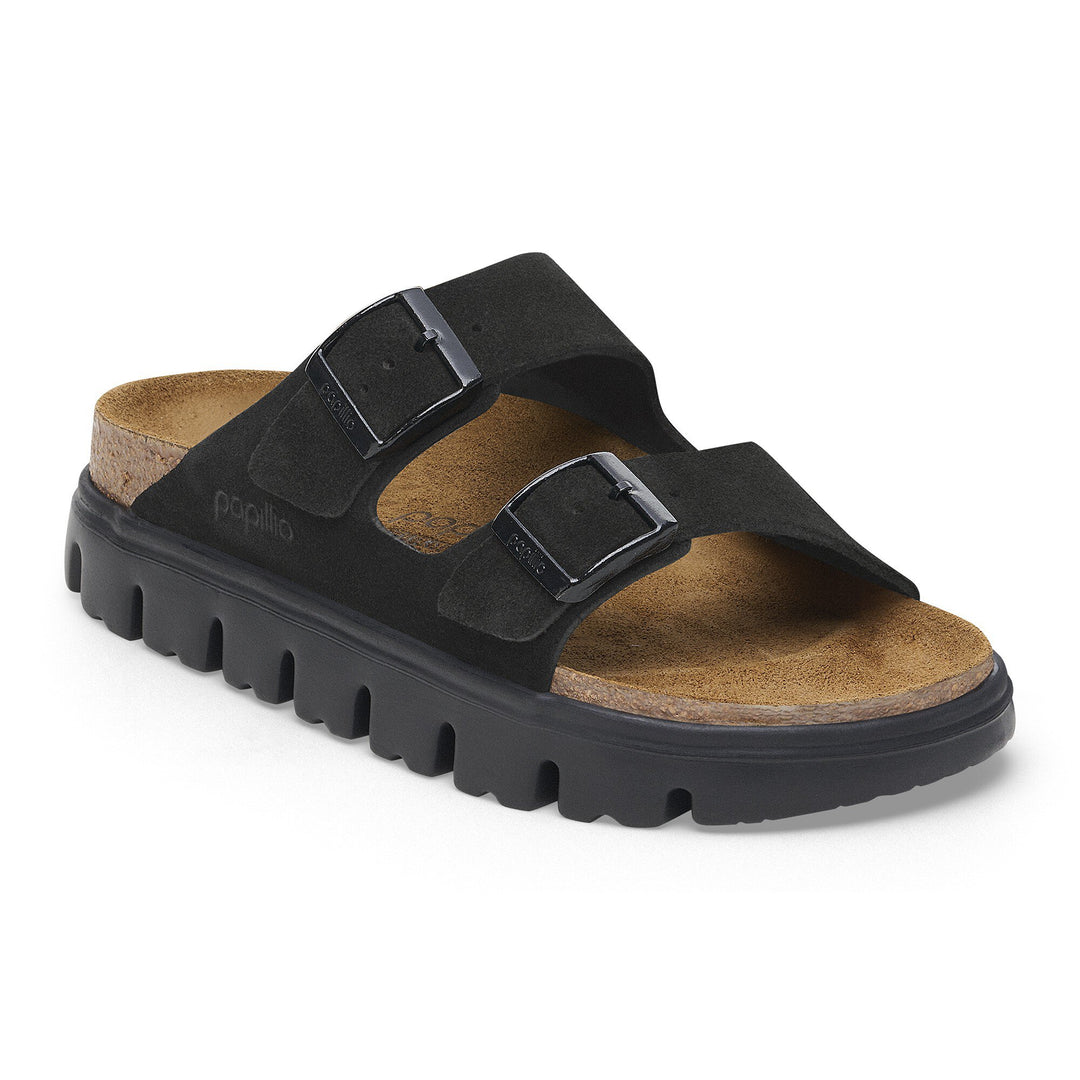 Birkenstock Arizona Platform - BLACK - Sun Diego Boardshop