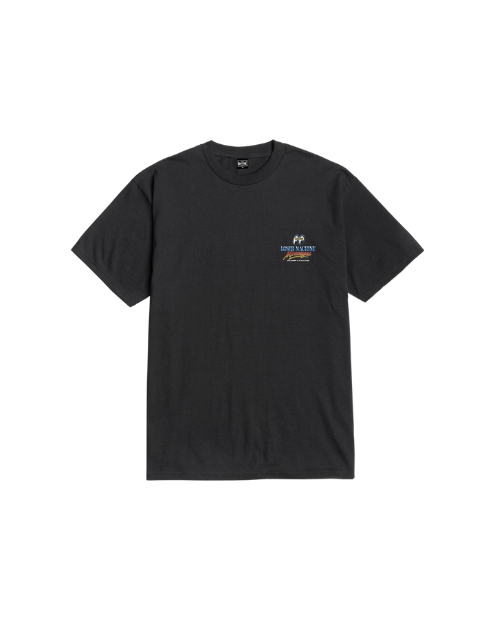 Loser Machine Red Hot Stock T-Shirt - Black - Sun Diego Boardshop