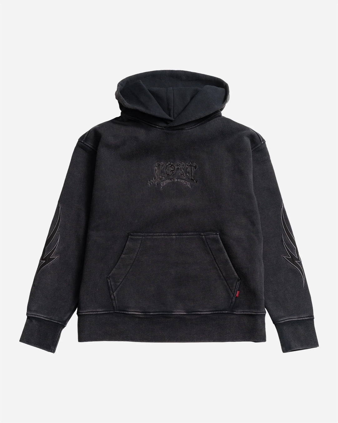 Lost Men's Dagger Heavy Hoodie Black - Black - Sun Diego Boardshop
