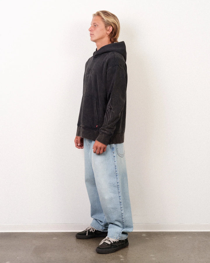 Lost Men's Dagger Heavy Hoodie Black - Black - Sun Diego Boardshop