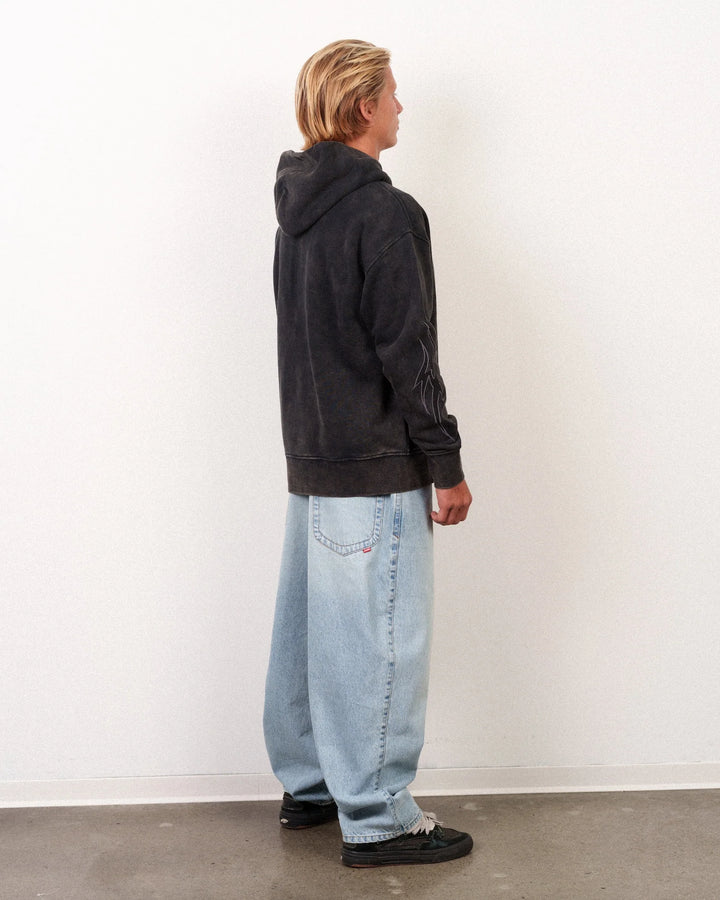 Lost Men's Dagger Heavy Hoodie Black - Black - Sun Diego Boardshop