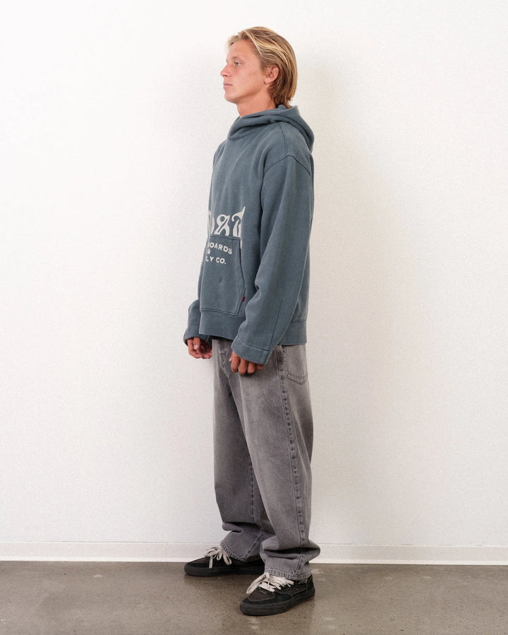 Lost Men's Kanga Heavy Hoodie Dark Slate - Dark Slate - Sun Diego Boardshop