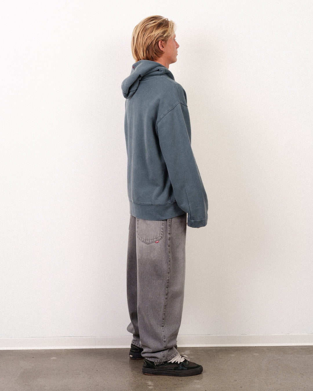 Lost Men's Kanga Heavy Hoodie Dark Slate - Dark Slate - Sun Diego Boardshop