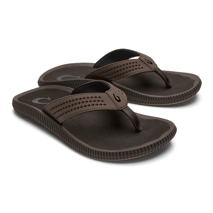 Olukai Men's Ulele - Dark Java/Dark Java - Sun Diego Boardshop