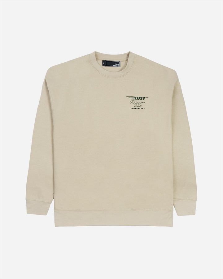 Lost ENTERPRISES Pro-formance Crewneck - BONE - Sun Diego Boardshop