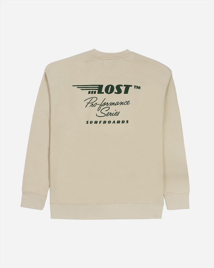 Lost ENTERPRISES Pro-formance Crewneck - BONE - Sun Diego Boardshop