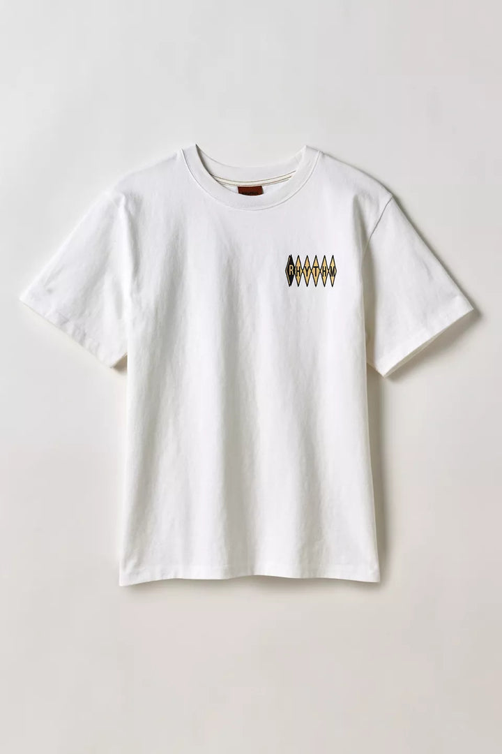 Rhythm Poolroom Vintage Graphic Tee - White - Sun Diego Boardshop