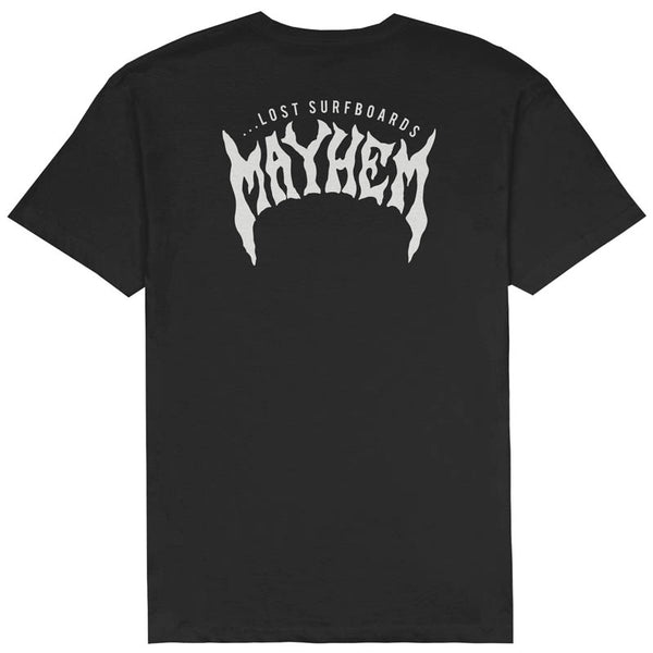 Lost ENTERPRISES MAYHEM DESIGNS TEE - BLACK - Sun Diego Boardshop